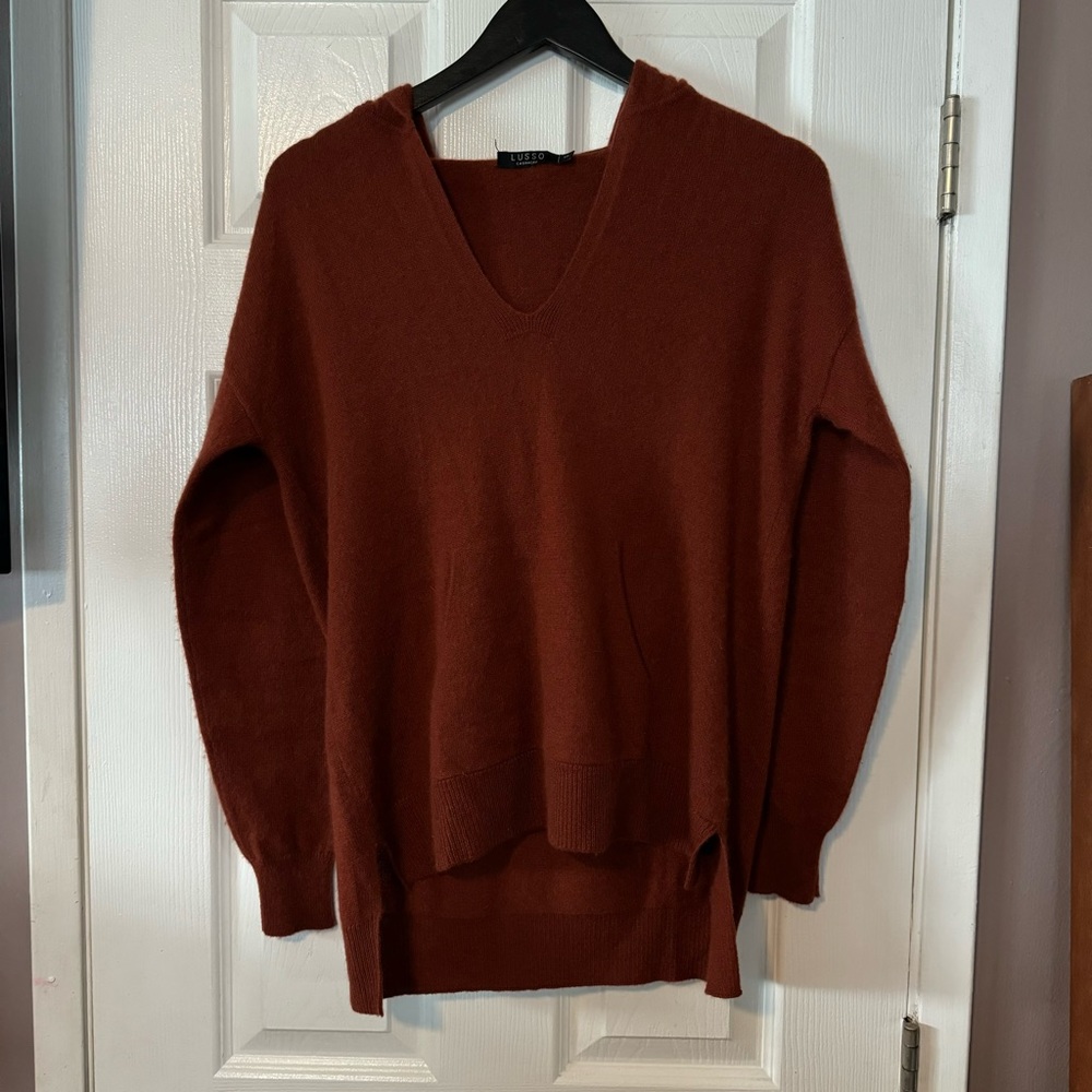 100% Cashmere Oversized LUSSO Chloe Hoodie